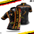 HATRIX Original Sarawak BK-1 polo collar jersey front and back